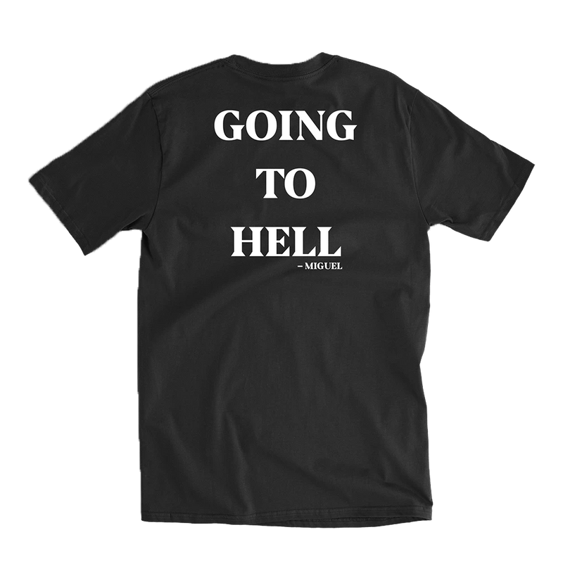 To Hell Black Tee